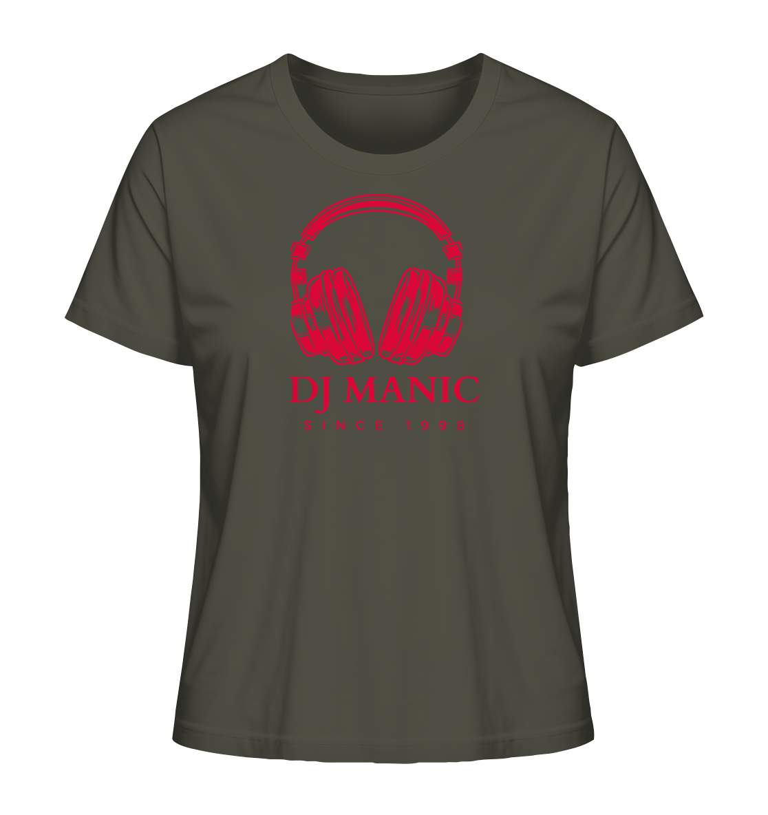 DJ Manic - Streetware - Ladies Organic Shirt - ThreadLabs
