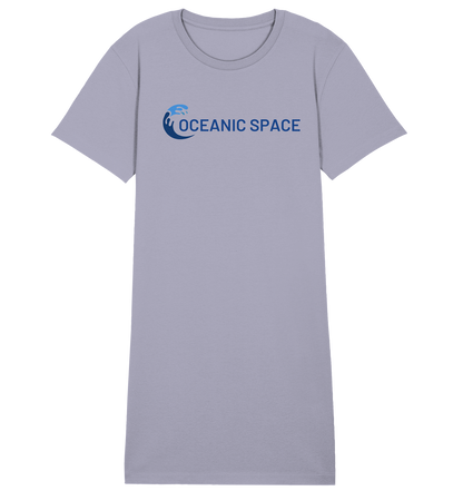 OCEANIC SPACE - Save our oceans - Ladies Organic Shirt Dress - ThreadLabs