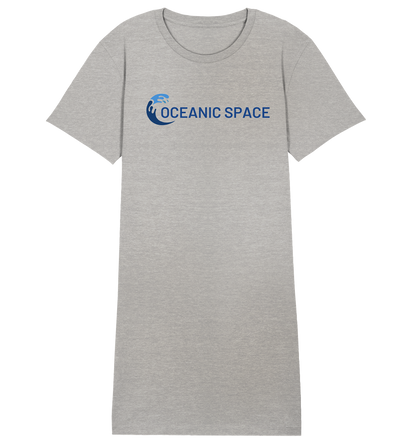 OCEANIC SPACE - Save our oceans - Ladies Organic Shirt Dress - ThreadLabs