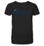 OCEANIC SPACE - Save our oceans - Mens Organic V-Neck Shirt - ThreadLabs