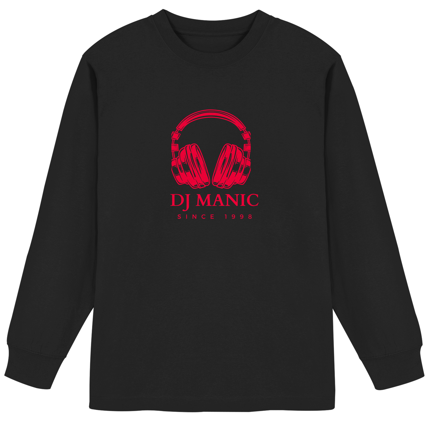 DJ Manic - Streetware - Organic Heavy Oversized Longsleeve T-Shirt - ThreadLabs