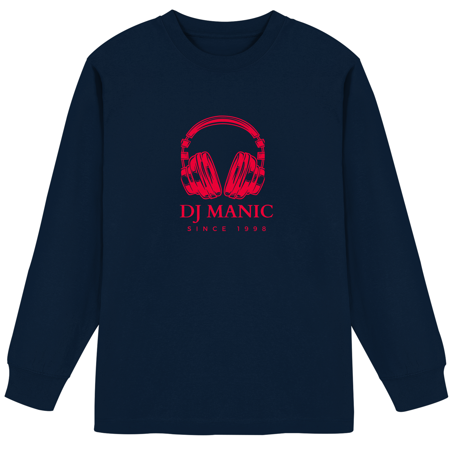 DJ Manic - Streetware - Organic Heavy Oversized Longsleeve T-Shirt - ThreadLabs