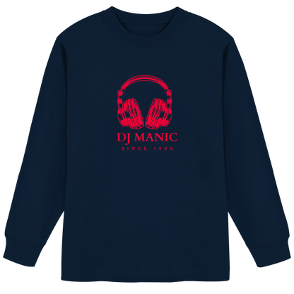 DJ Manic - Streetware - Organic Heavy Oversized Longsleeve T-Shirt - ThreadLabs