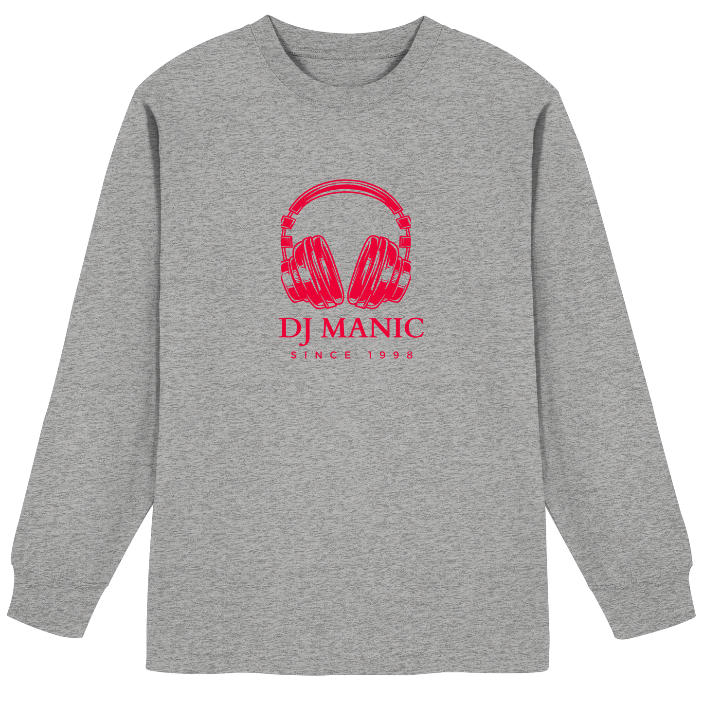 DJ Manic - Streetware - Organic Heavy Oversized Longsleeve T-Shirt - ThreadLabs