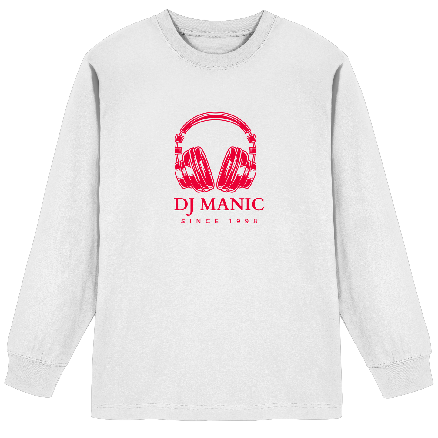 DJ Manic - Streetware - Organic Heavy Oversized Longsleeve T-Shirt - ThreadLabs