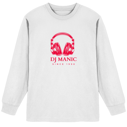 DJ Manic - Streetware - Organic Heavy Oversized Longsleeve T-Shirt - ThreadLabs