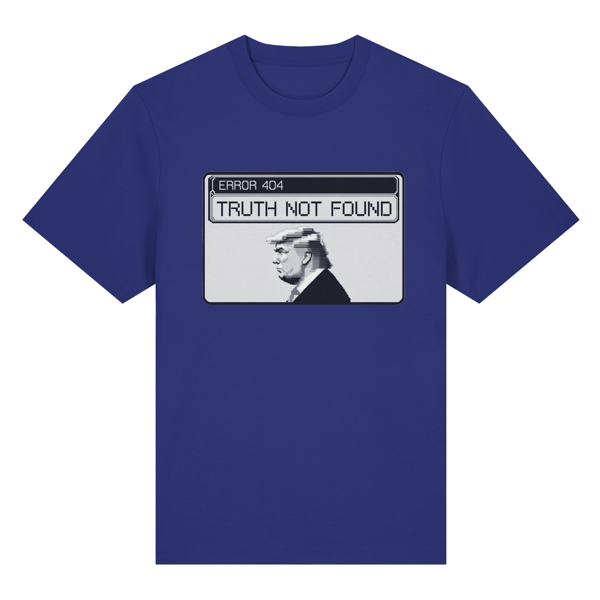 Dump Trump - Error 404: Truth not found - Organic Heavy T-Shirt - ThreadLabs