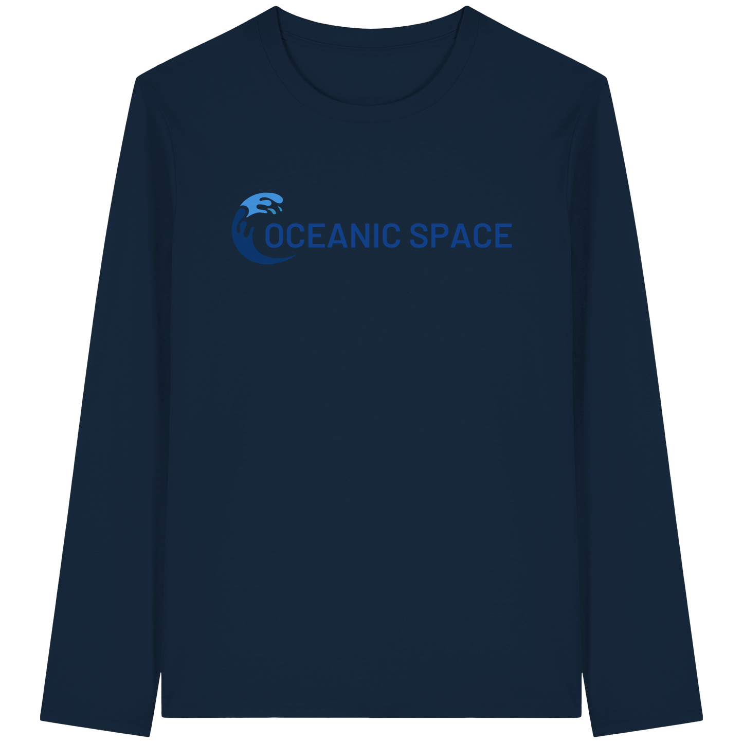 OCEANIC SPACE - Save our oceans - Organic Longsleeve T-Shirt - ThreadLabs