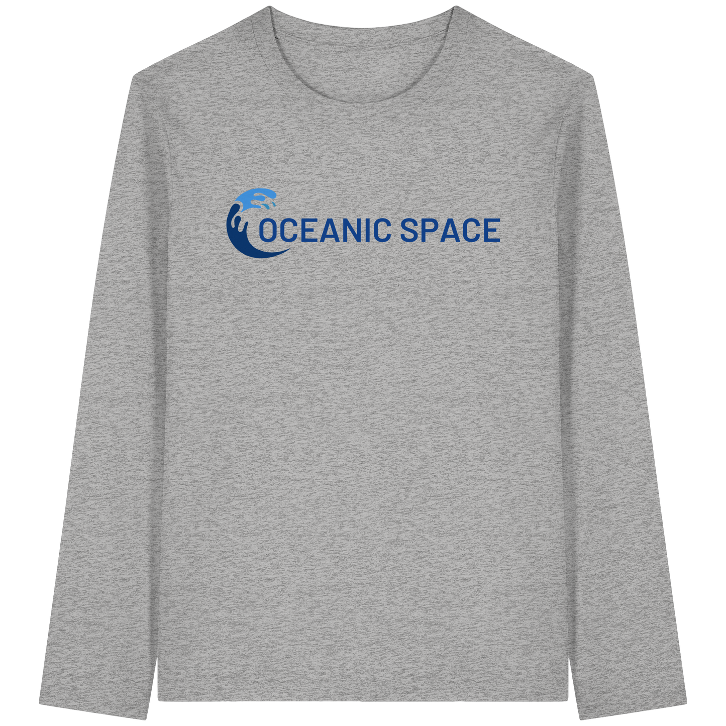 OCEANIC SPACE - Save our oceans - Organic Longsleeve T-Shirt - ThreadLabs