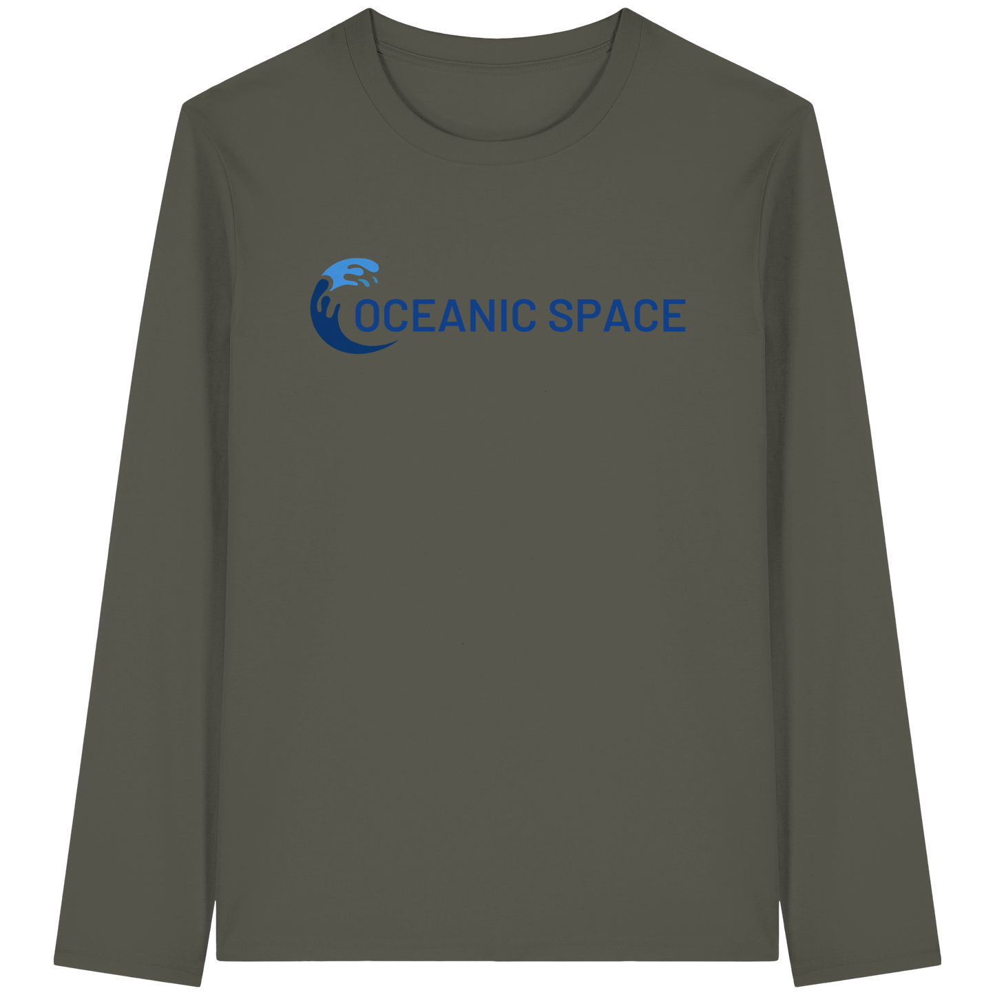 OCEANIC SPACE - Save our oceans - Organic Longsleeve T-Shirt - ThreadLabs
