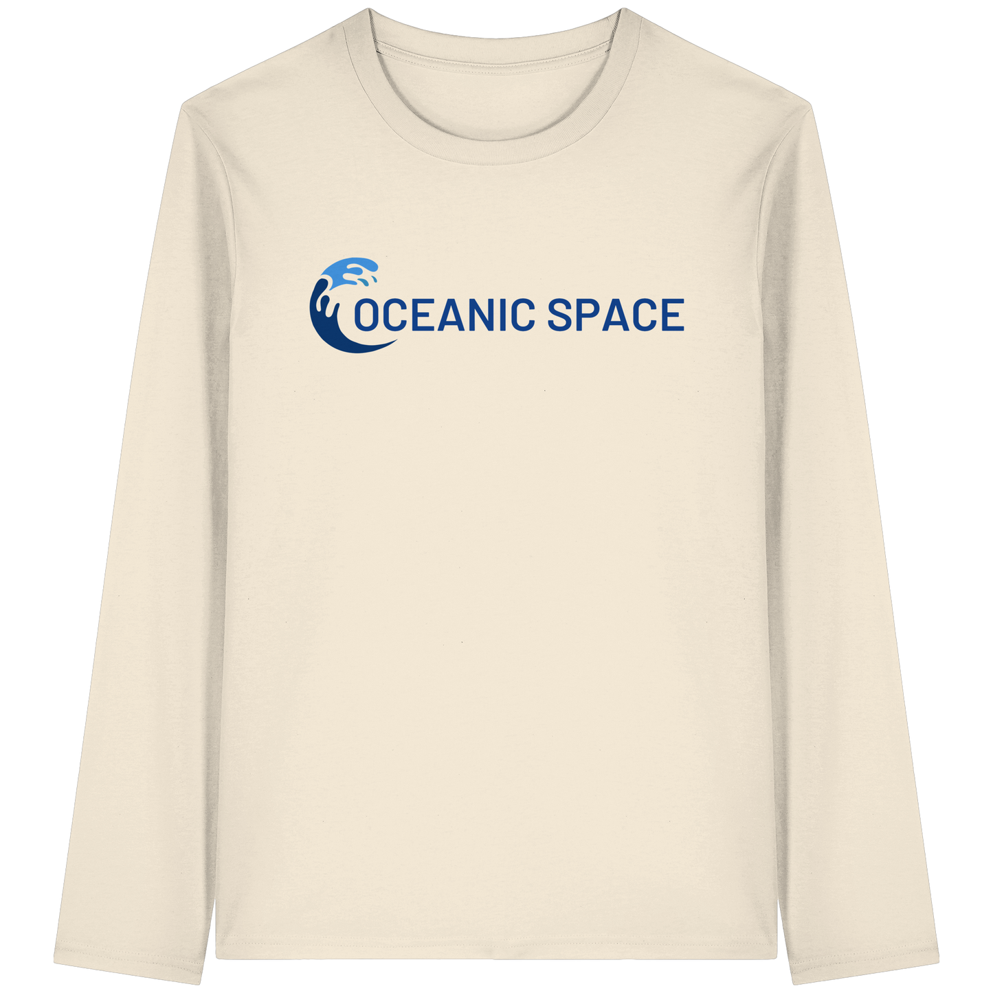 OCEANIC SPACE - Save our oceans - Organic Longsleeve T-Shirt - ThreadLabs