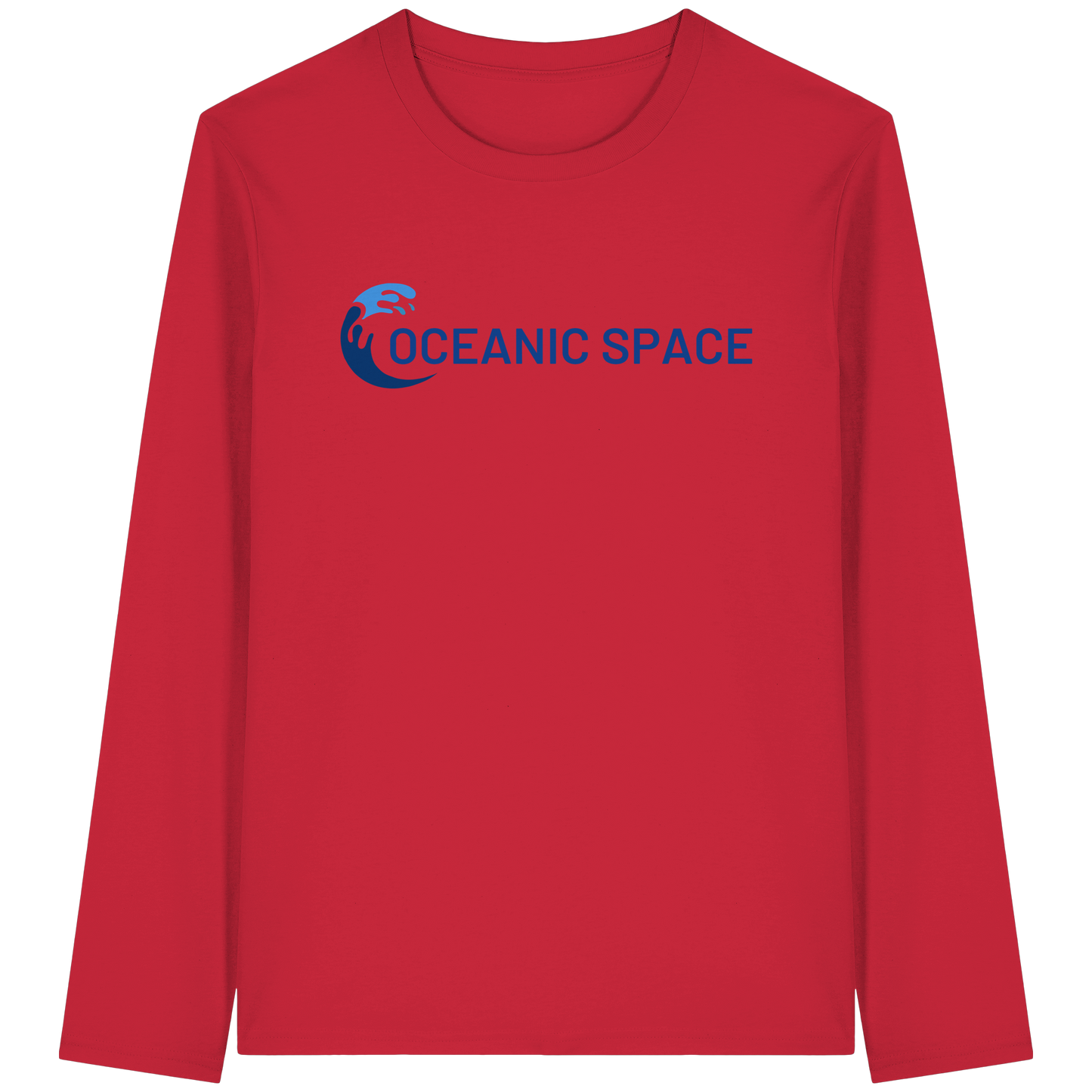 OCEANIC SPACE - Save our oceans - Organic Longsleeve T-Shirt - ThreadLabs
