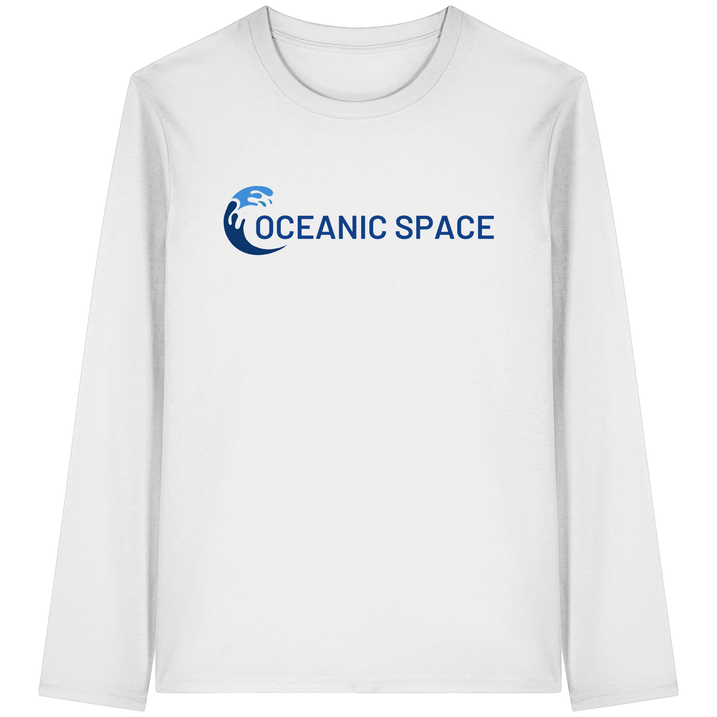 OCEANIC SPACE - Save our oceans - Organic Longsleeve T-Shirt - ThreadLabs