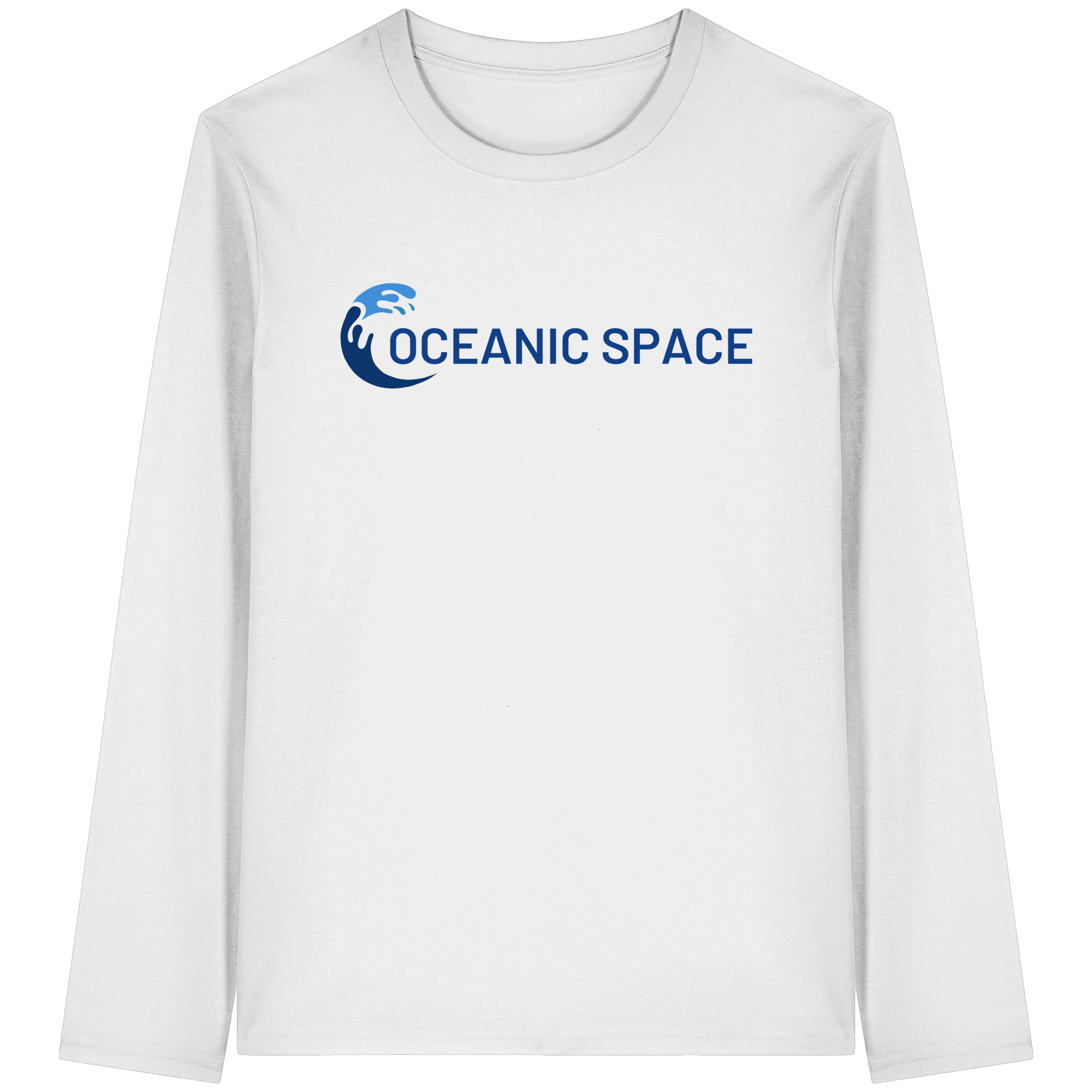 OCEANIC SPACE - Save our oceans - Organic Longsleeve T-Shirt - ThreadLabs