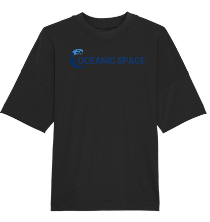 OCEANIC SPACE - Save our oceans - Organic Oversize Shirt - ThreadLabs
