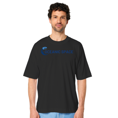OCEANIC SPACE - Save our oceans - Organic Oversize Shirt - ThreadLabs
