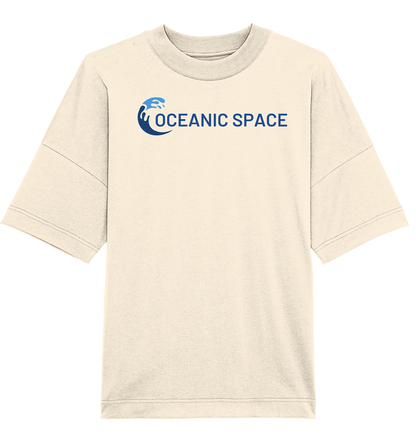 OCEANIC SPACE - Save our oceans - Organic Oversize Shirt - ThreadLabs