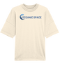 OCEANIC SPACE - Save our oceans - Organic Oversize Shirt - ThreadLabs
