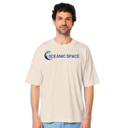 OCEANIC SPACE - Save our oceans - Organic Oversize Shirt - ThreadLabs
