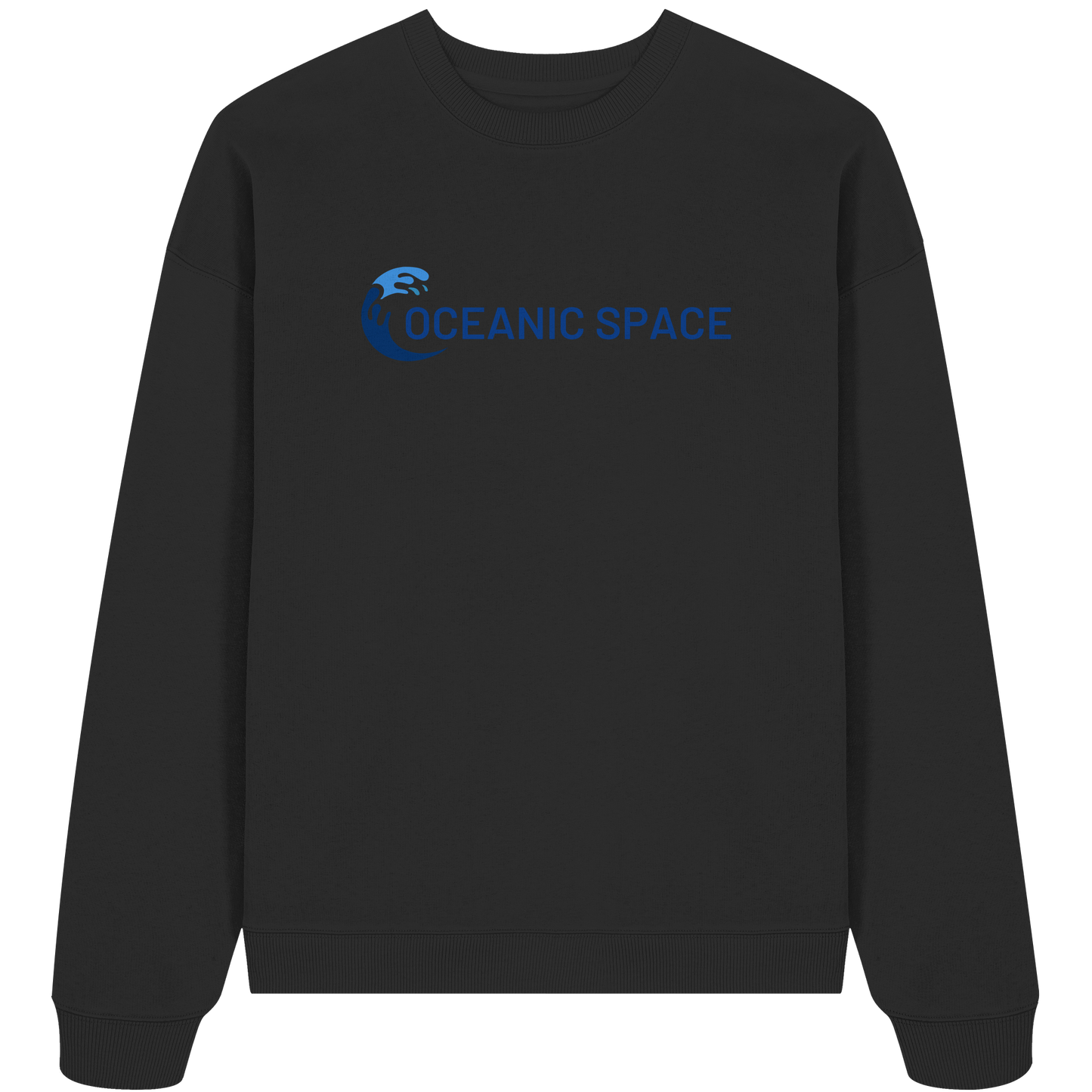 OCEANIC SPACE - Save our oceans - Organic Oversize Sweatshirt - ThreadLabs