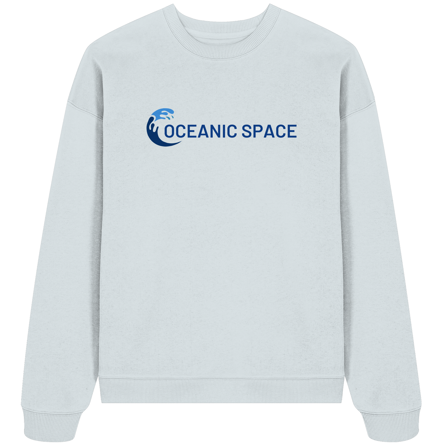 OCEANIC SPACE - Save our oceans - Organic Oversize Sweatshirt - ThreadLabs