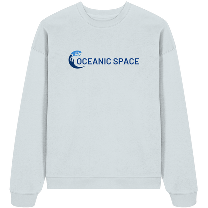 OCEANIC SPACE - Save our oceans - Organic Oversize Sweatshirt - ThreadLabs