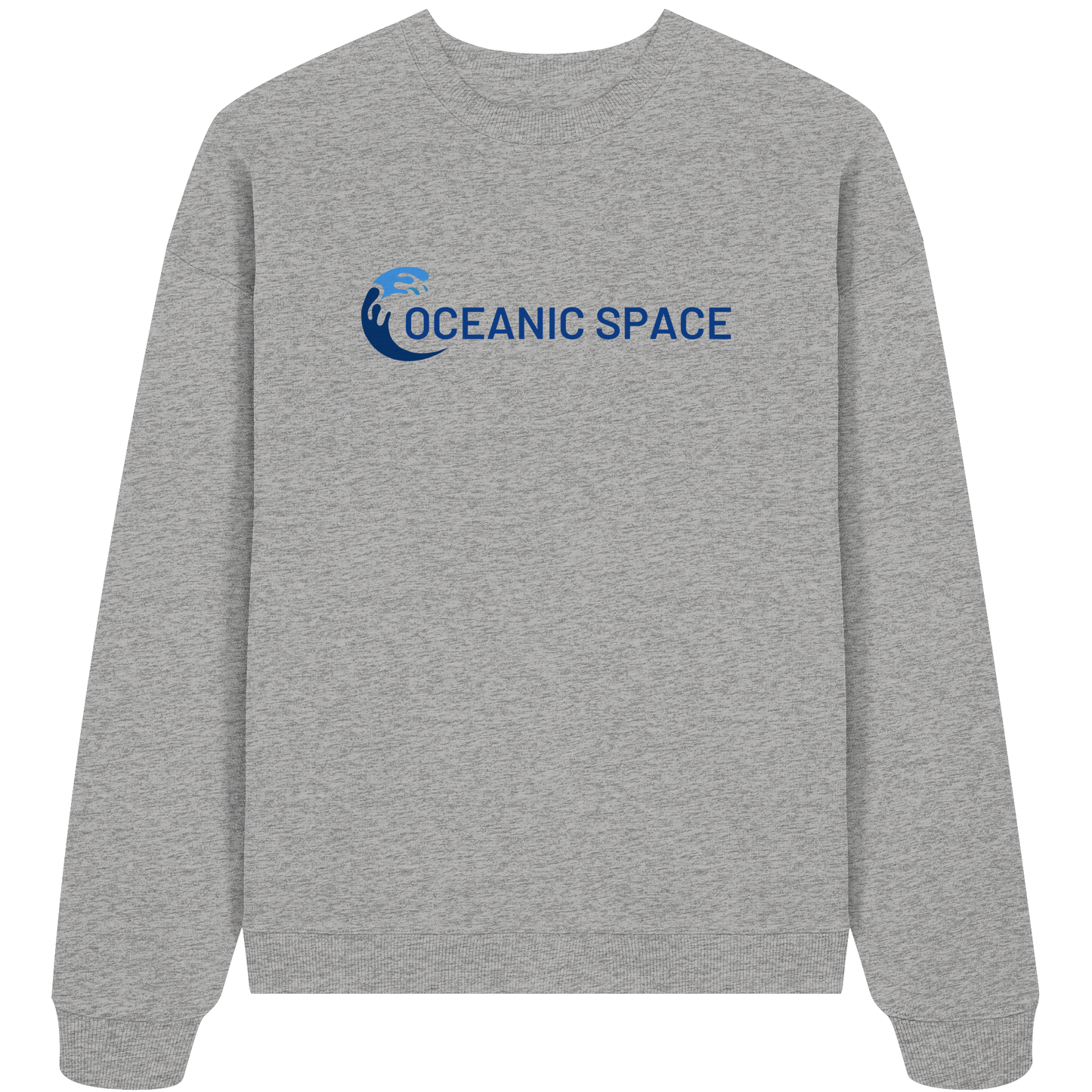 OCEANIC SPACE - Save our oceans - Organic Oversize Sweatshirt - ThreadLabs