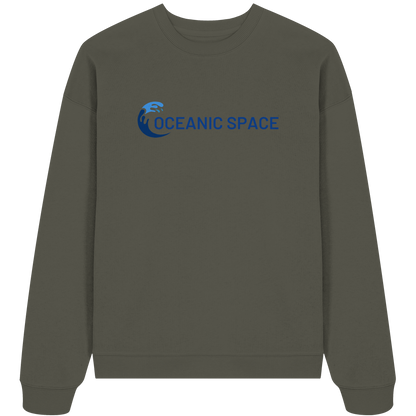 OCEANIC SPACE - Save our oceans - Organic Oversize Sweatshirt - ThreadLabs