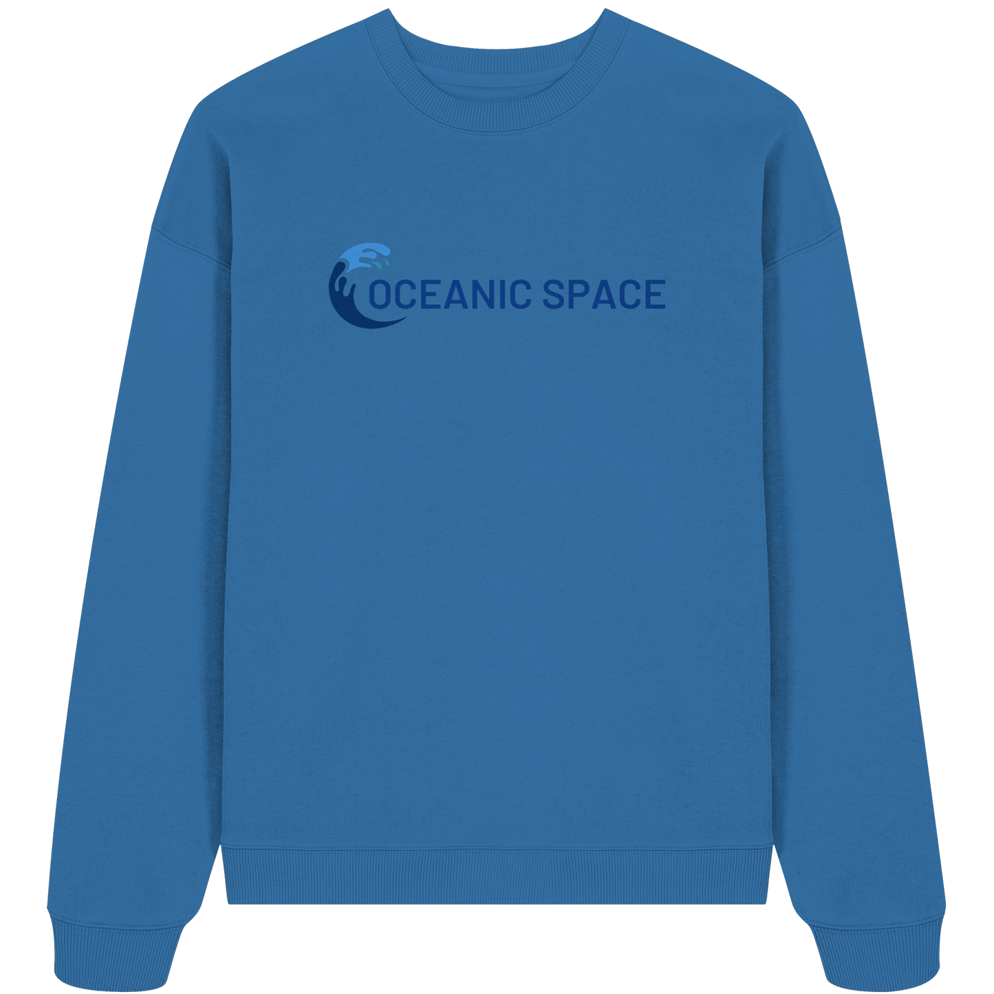 OCEANIC SPACE - Save our oceans - Organic Oversize Sweatshirt - ThreadLabs