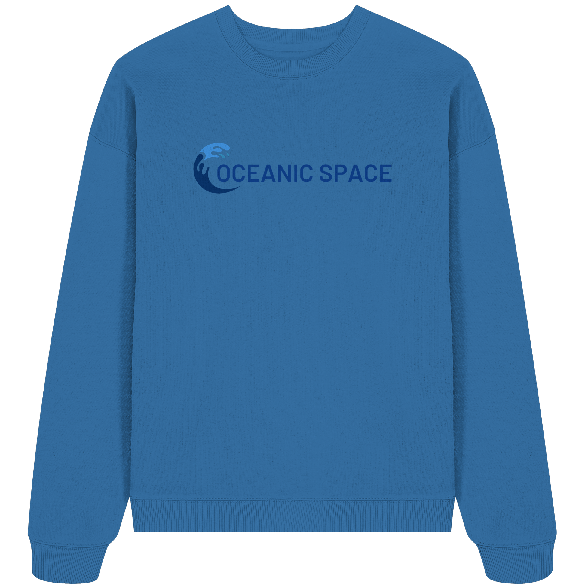 OCEANIC SPACE - Save our oceans - Organic Oversize Sweatshirt - ThreadLabs