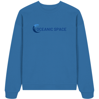 OCEANIC SPACE - Save our oceans - Organic Oversize Sweatshirt - ThreadLabs