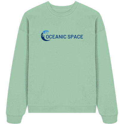 OCEANIC SPACE - Save our oceans - Organic Oversize Sweatshirt - ThreadLabs