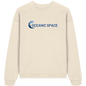 OCEANIC SPACE - Save our oceans - Organic Oversize Sweatshirt - ThreadLabs