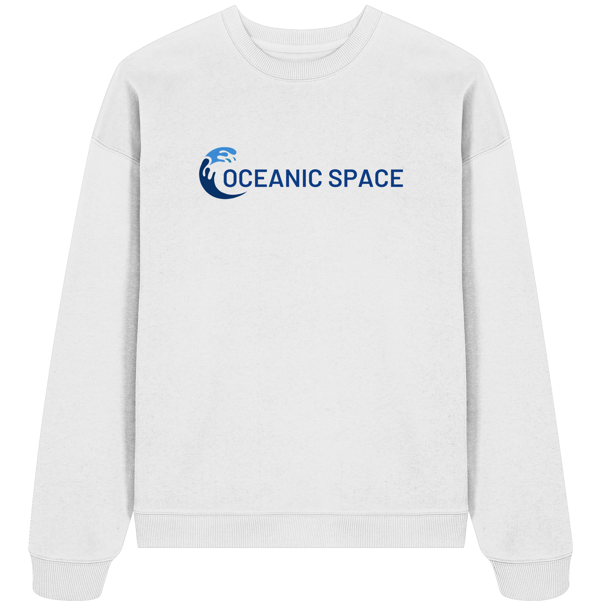 OCEANIC SPACE - Save our oceans - Organic Oversize Sweatshirt - ThreadLabs