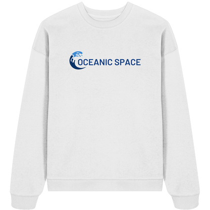 OCEANIC SPACE - Save our oceans - Organic Oversize Sweatshirt - ThreadLabs