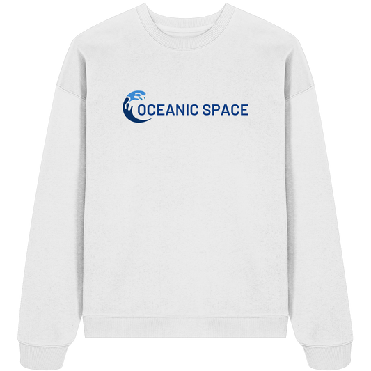 OCEANIC SPACE - Save our oceans - Organic Oversize Sweatshirt - ThreadLabs