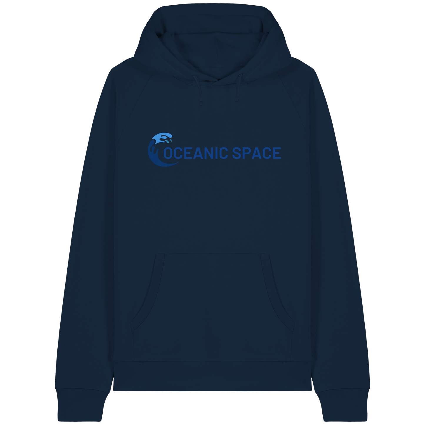 OCEANIC SPACE - Save our oceans - Organic Raglan Hoodie - ThreadLabs