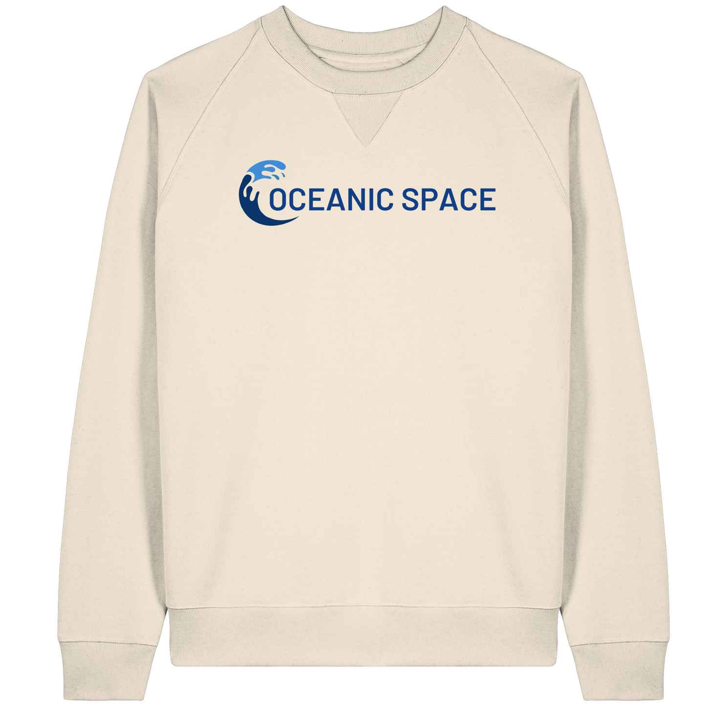 OCEANIC SPACE - Save our oceans - Organic Raglan Sweatshirt - ThreadLabs