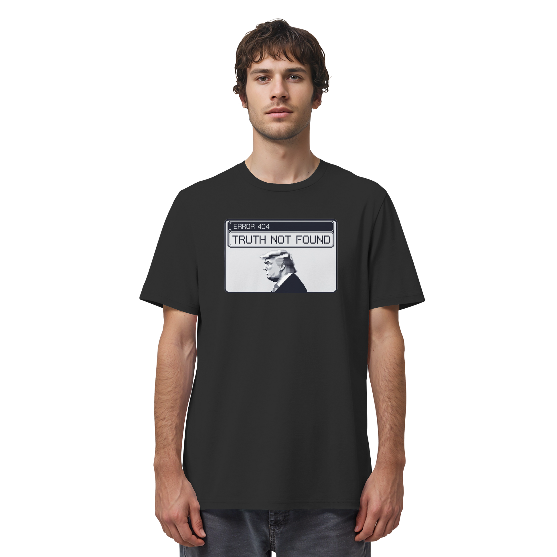 Dump Trump - Error 404: Truth not found - Organic Shirt - ThreadLabs