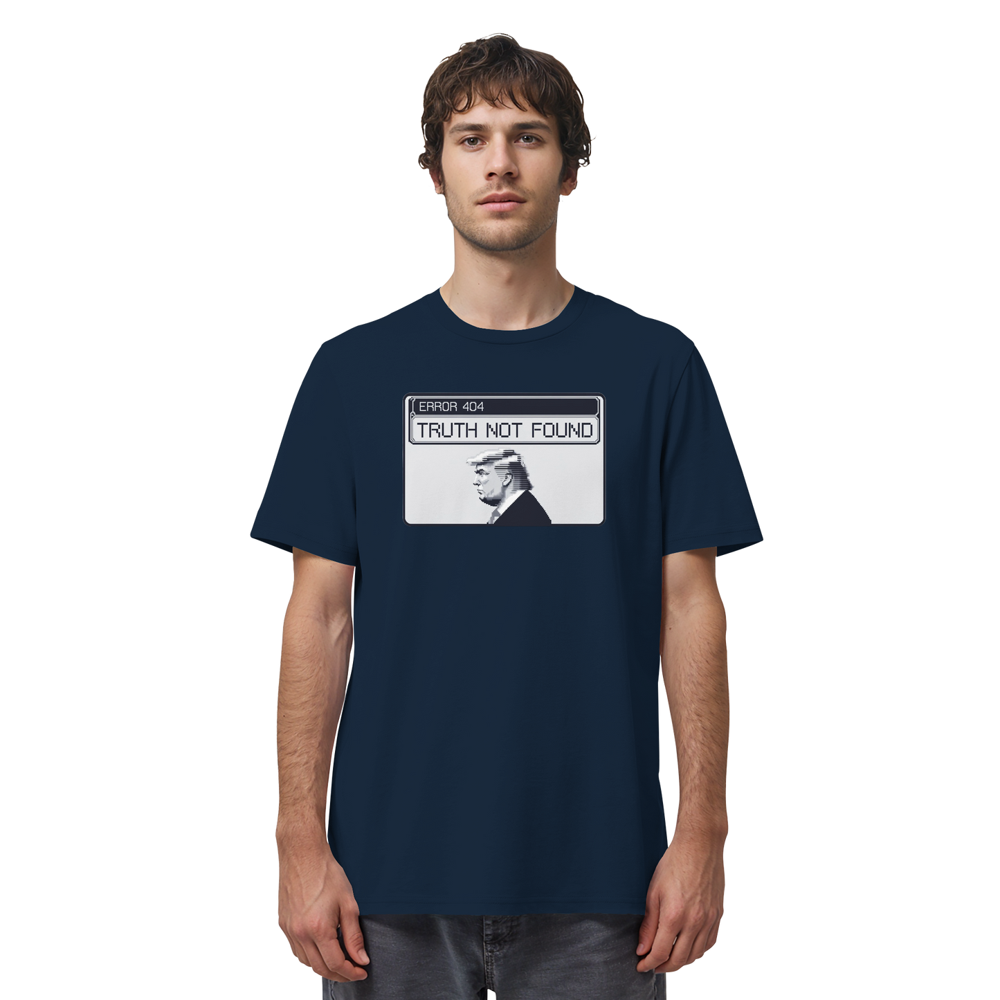 Dump Trump - Error 404: Truth not found - Organic Shirt - ThreadLabs