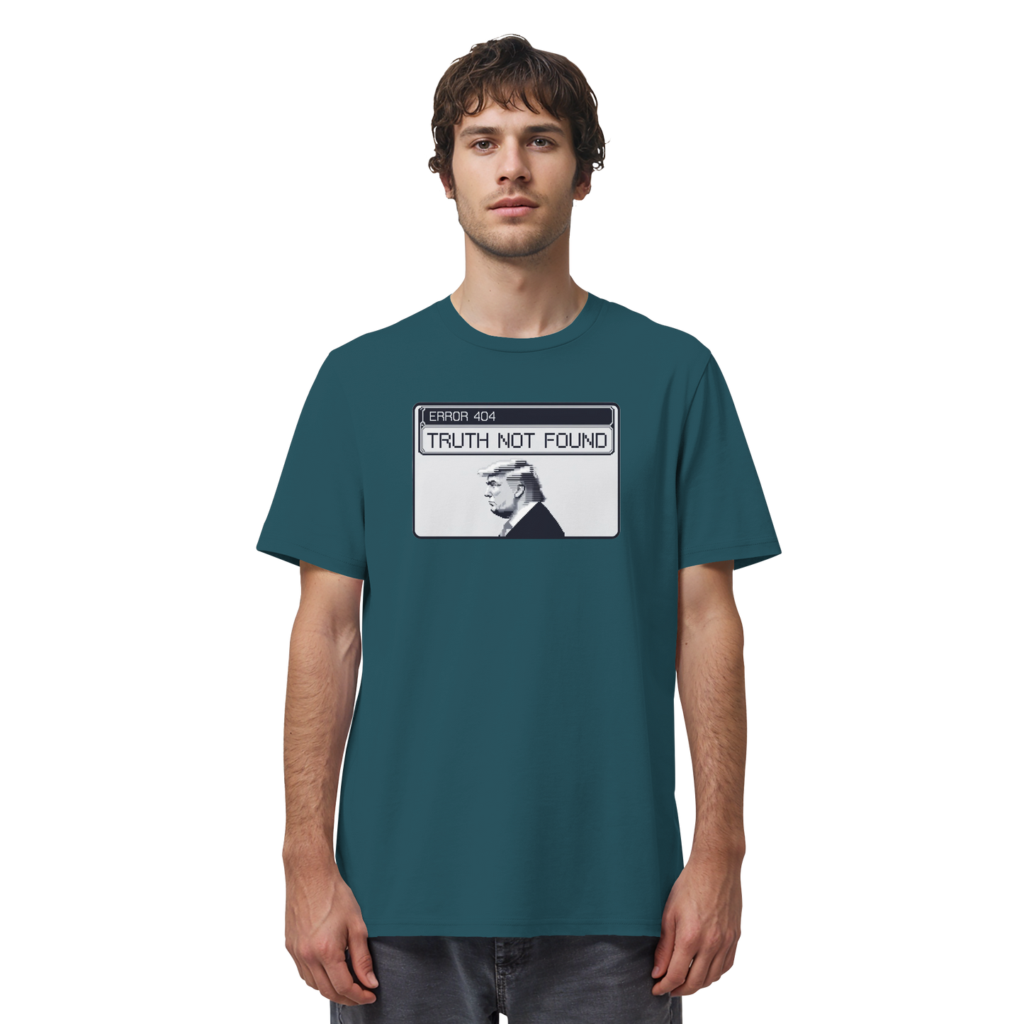 Dump Trump - Error 404: Truth not found - Organic Shirt - ThreadLabs