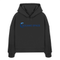 OCEANIC SPACE - Save our oceans - Womens Organic Boxcut Hoodie - ThreadLabs