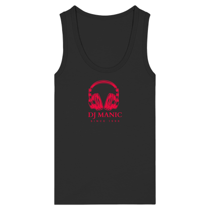 DJ Manic - Streetware - Womens Organic Fitted Tank Top - ThreadLabs