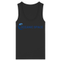 OCEANIC SPACE - Save our oceans - Womens Organic Fitted Tank Top - ThreadLabs