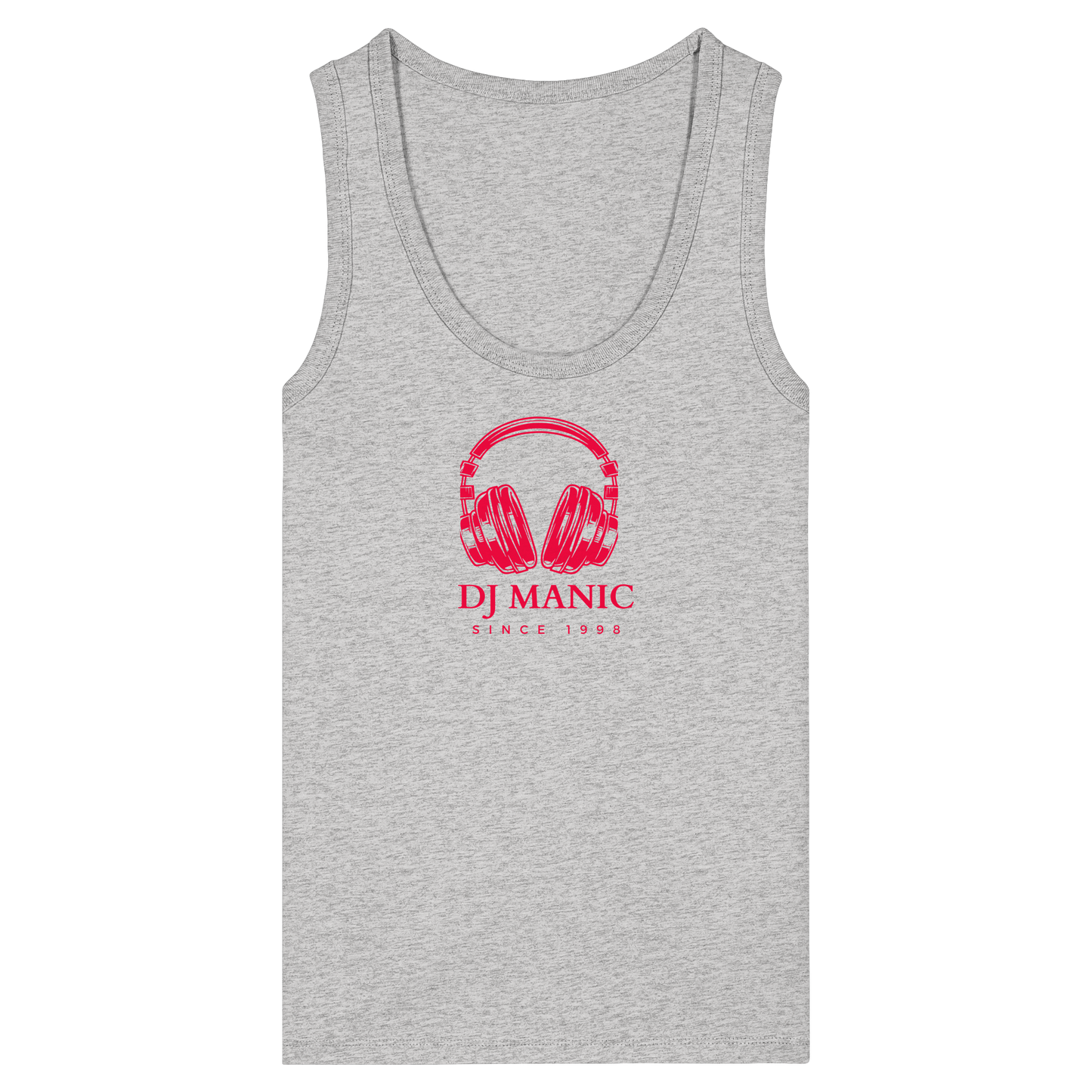 DJ Manic - Streetware - Womens Organic Fitted Tank Top - ThreadLabs