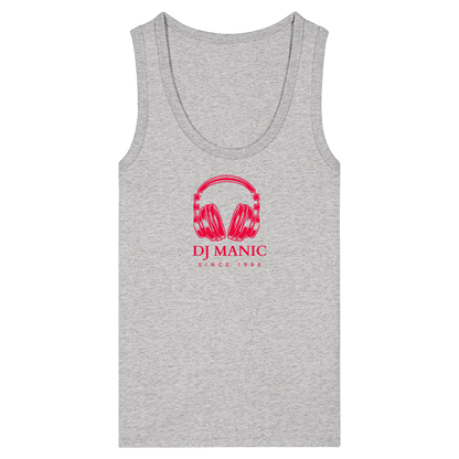DJ Manic - Streetware - Womens Organic Fitted Tank Top - ThreadLabs