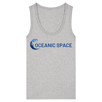 OCEANIC SPACE - Save our oceans - Womens Organic Fitted Tank Top - ThreadLabs