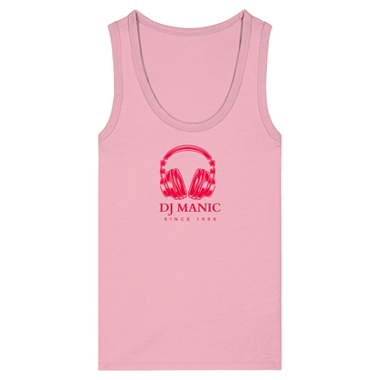 DJ Manic - Streetware - Womens Organic Fitted Tank Top - ThreadLabs