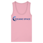 OCEANIC SPACE - Save our oceans - Womens Organic Fitted Tank Top - ThreadLabs