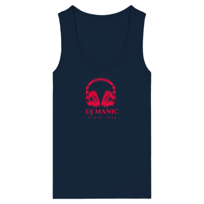 DJ Manic - Streetware - Womens Organic Fitted Tank Top - ThreadLabs